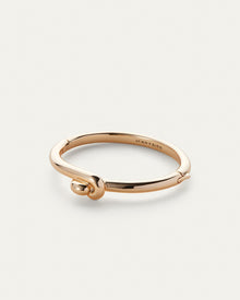 Maeve Bangle | Gold Tone Brass