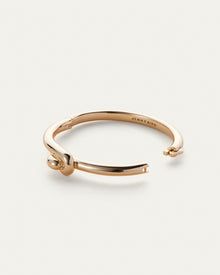 Maeve Bangle | Gold Tone Brass