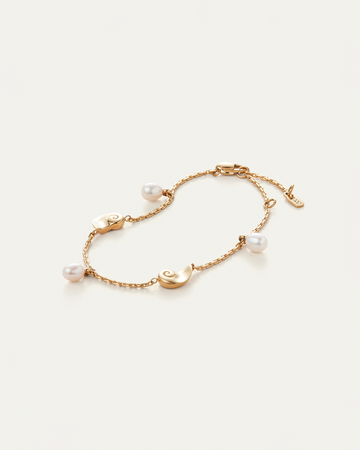 Freshwater Pearl | Lucille Bracelet | 14K Gold-Plated Steel
