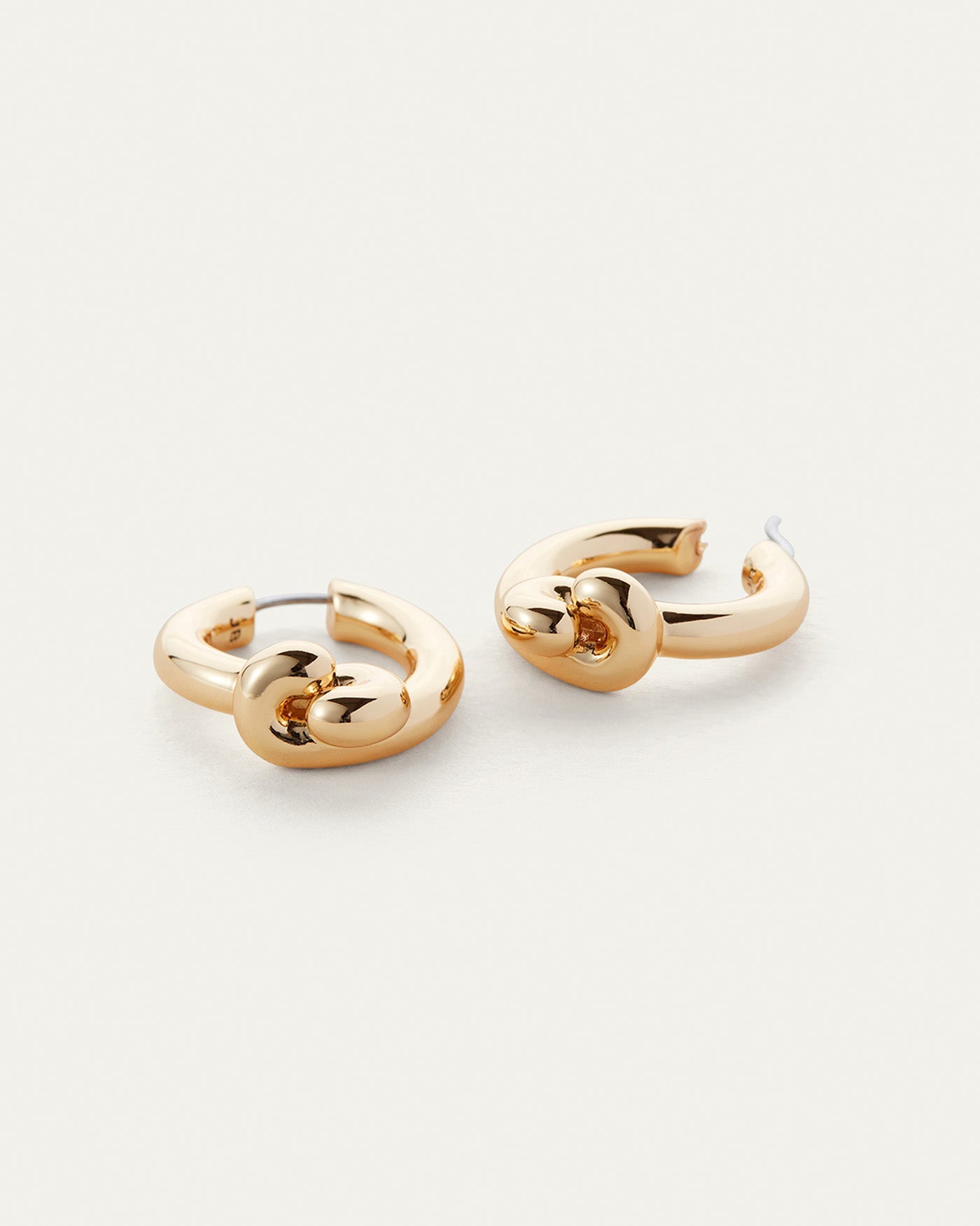 Maeve Hoop Earrings - Medium | 14K Gold-Dipped Brass