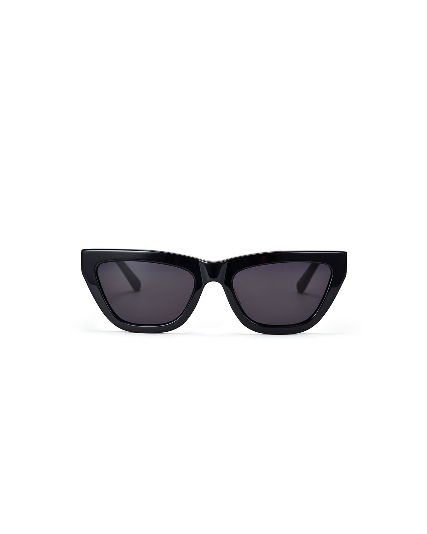 The Cateye | Black | Grey Lenses