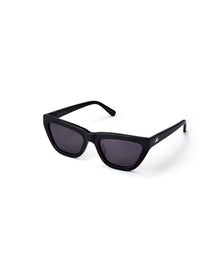 The Cateye | Black | Grey Lenses