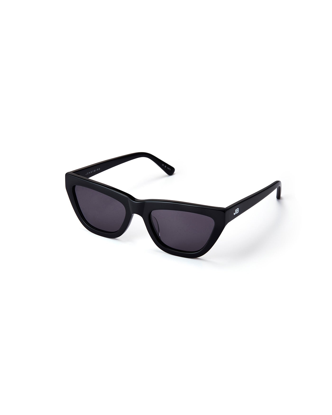 The Cateye | Black | Grey Lenses