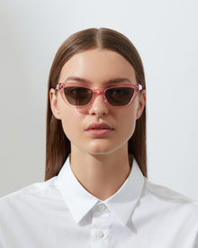 The Cateye | Pink | Grey Lenses