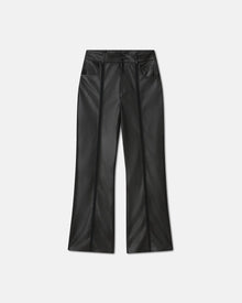 Jesca Saleokobor Alt-Leather Pants | Black