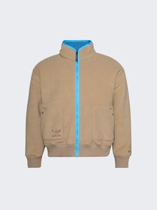 Men | Adidas X Wales Bonner | Fleece Jacket Cardboard | Brown