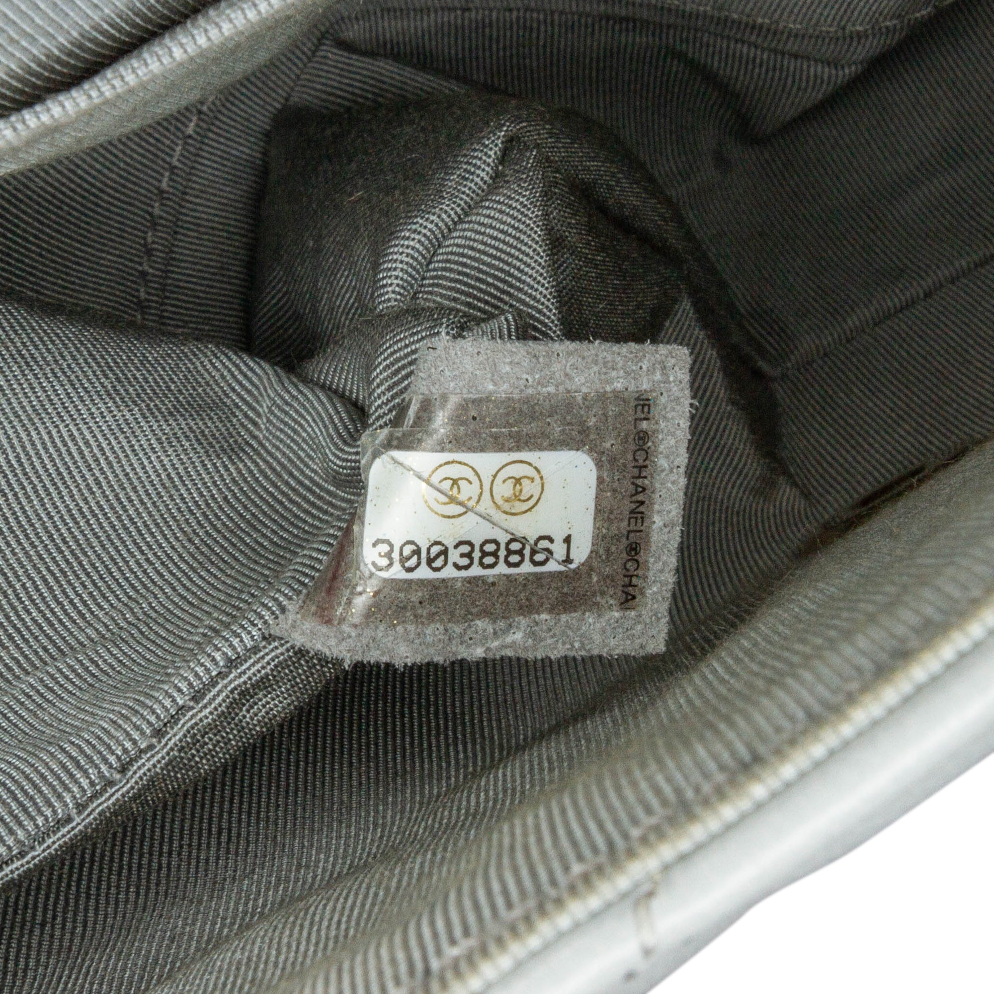 Chanel | Pre-Owned Quilted Calfskin Bolero de Flap - II | Gray