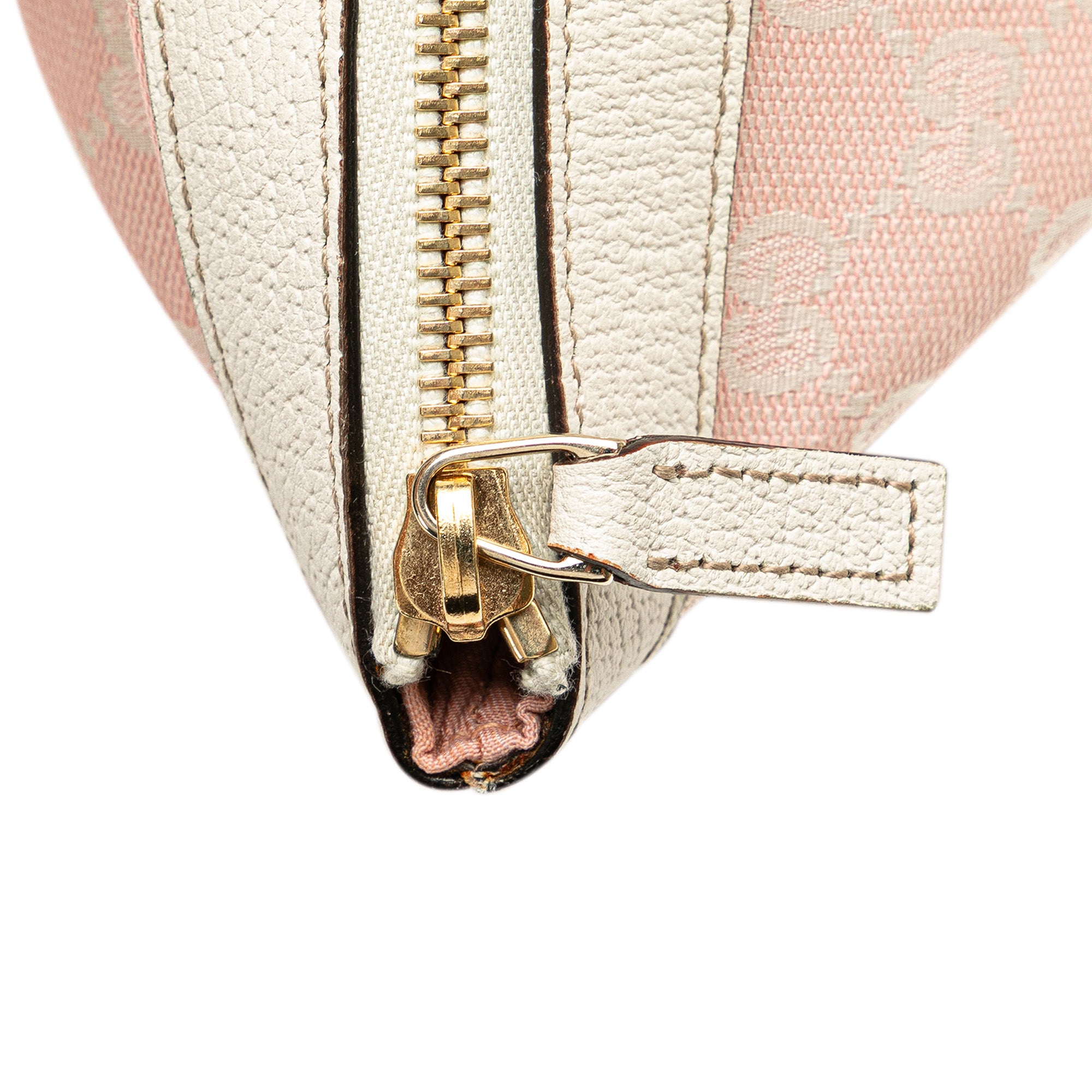 Gucci | Pre-Owned GG Canvas Abbey D Ring Tote | Pink
