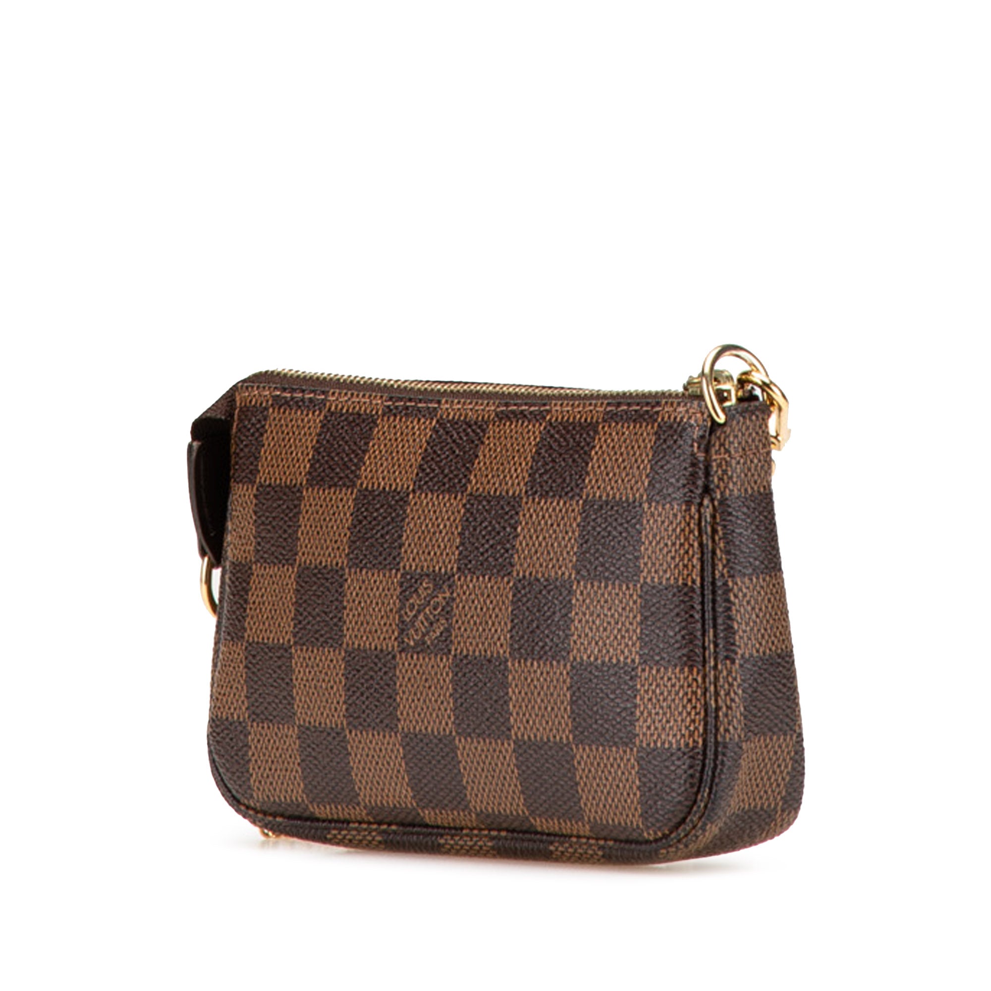 Louis Vuitton | Pre-Owned Damier Ebene Trunks and Bags Mini Pochette Accessoires - I | Brown