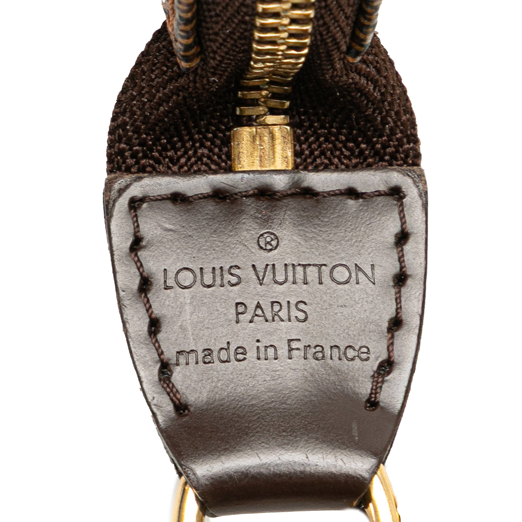 Louis Vuitton | Pre-Owned Damier Ebene Trunks and Bags Mini Pochette Accessoires - I | Brown