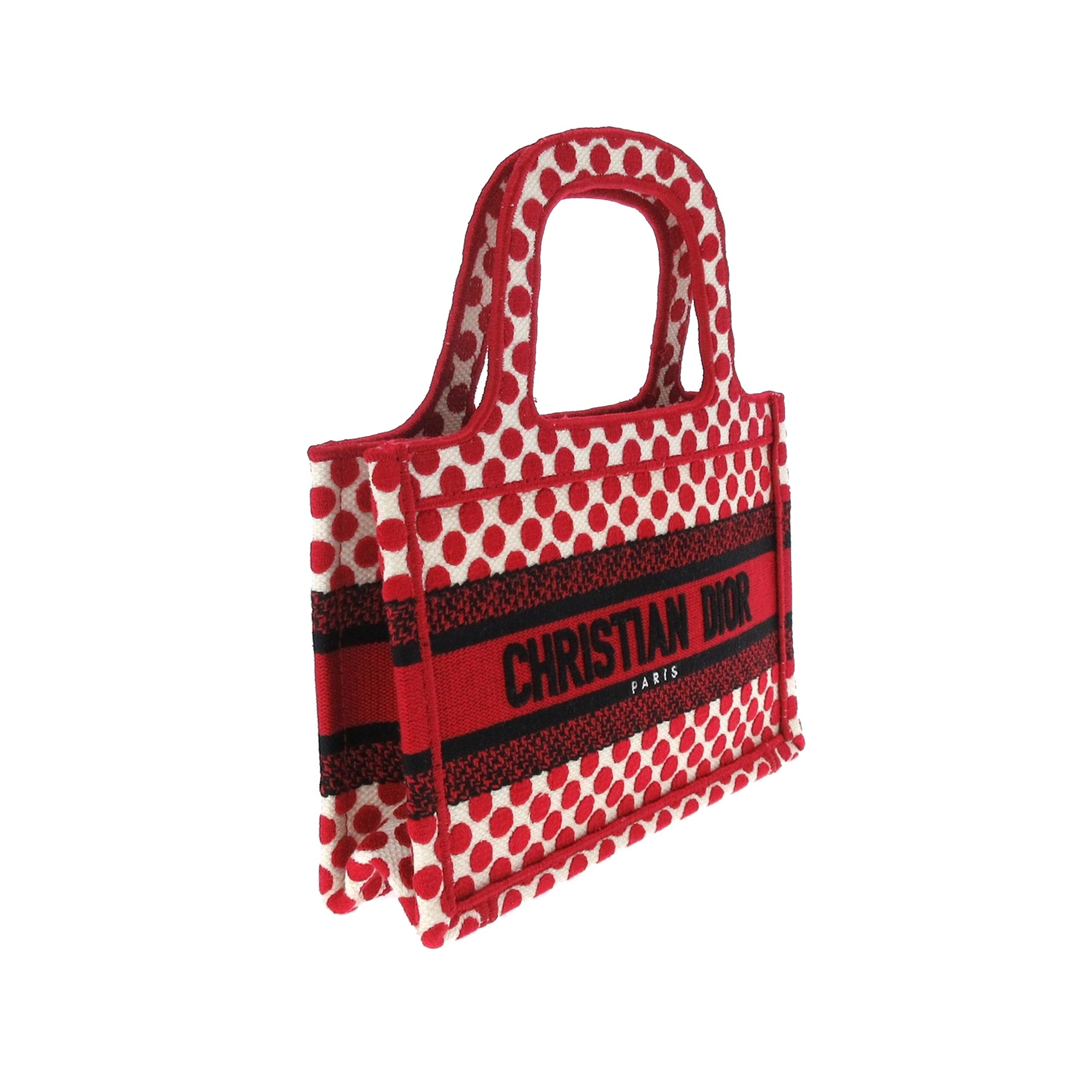 Dior | Pre-Owned Mini Dioramour Book Tote | Red