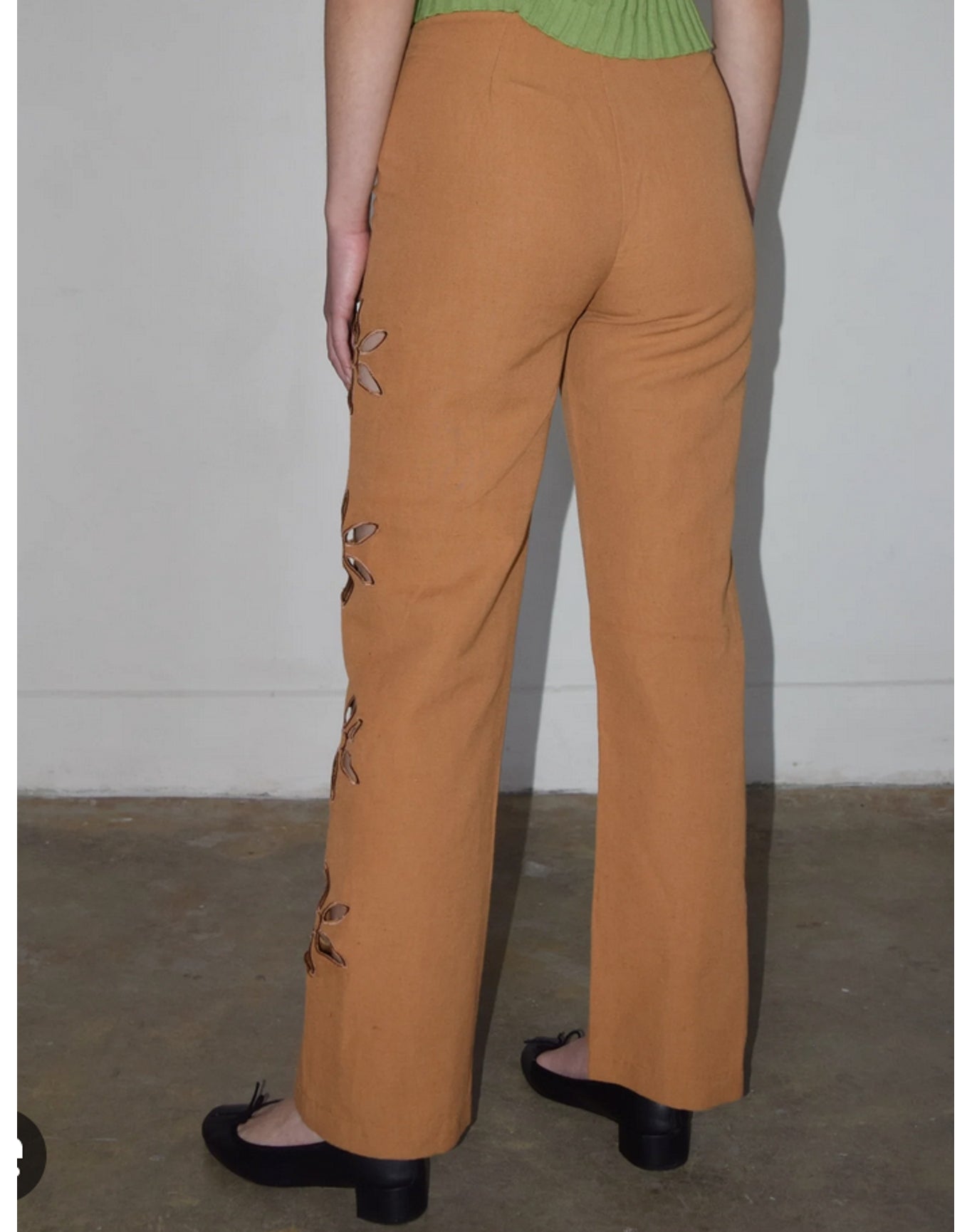 Jorgelina Linen Pant | Brick
