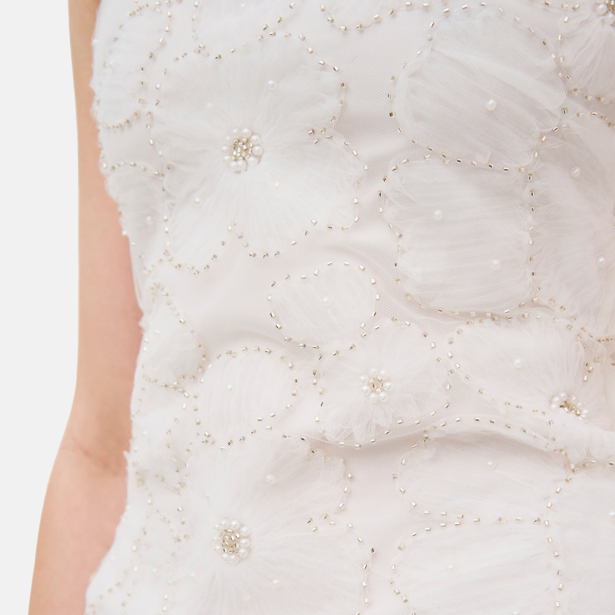 OW Collection JOSEFINA Top Top 001 - White