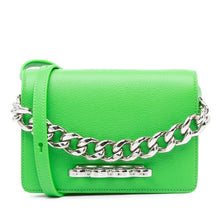 Alexander McQueen | Pre-Owned Calfskin Four Ring Knuckle Satchel | Green