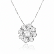 1.00 CT Round Natural Diamond | Pendant Necklace | 18K White Gold | G Color | SI2 Clarity