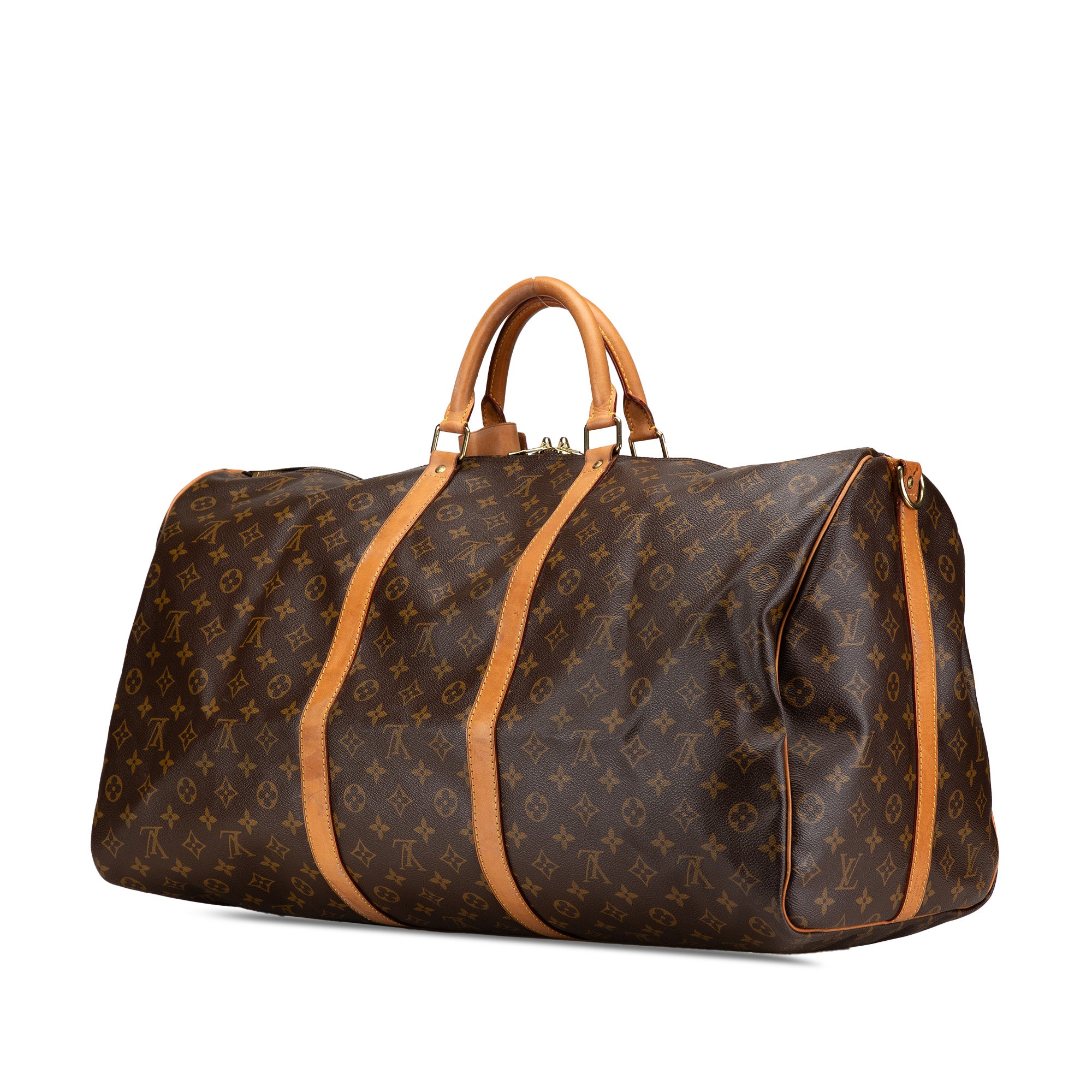 Louis Vuitton | Pre-Owned Monogram Keepall Bandouliere 60 | Brown