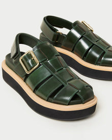 Judd Caged Sandal | Forest
