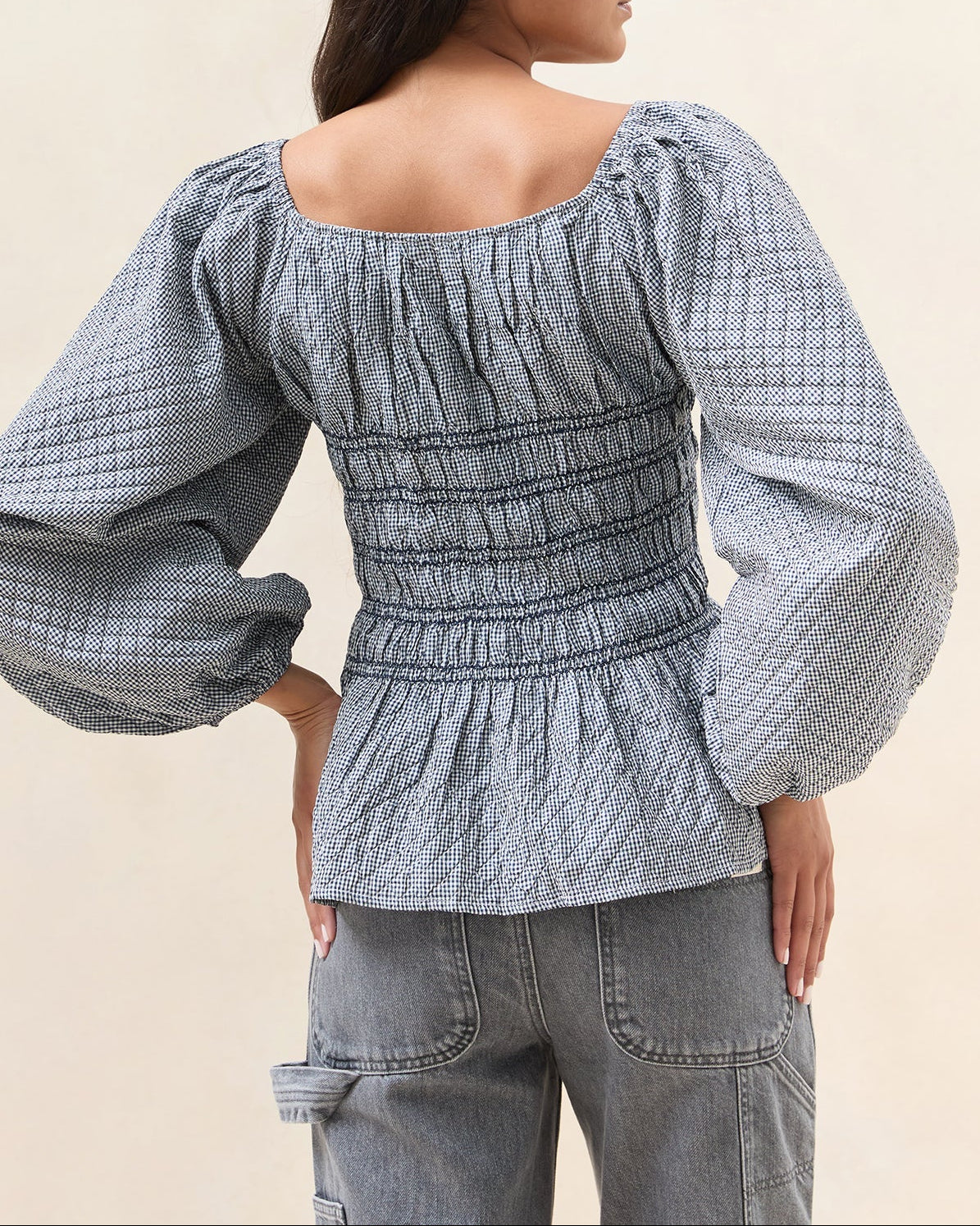 Color: Navy/Navy Gingham