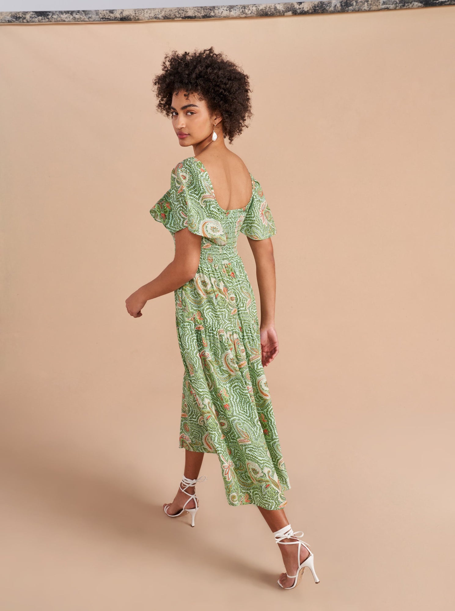 Juliette Dress | Paisley x Mint Multi