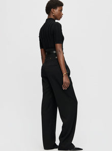 Juno Corset Waist Pant | Black