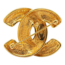 Chanel Pre-Owned Gold-Plated CC Quilted Brooch | Women | Gold (V1)