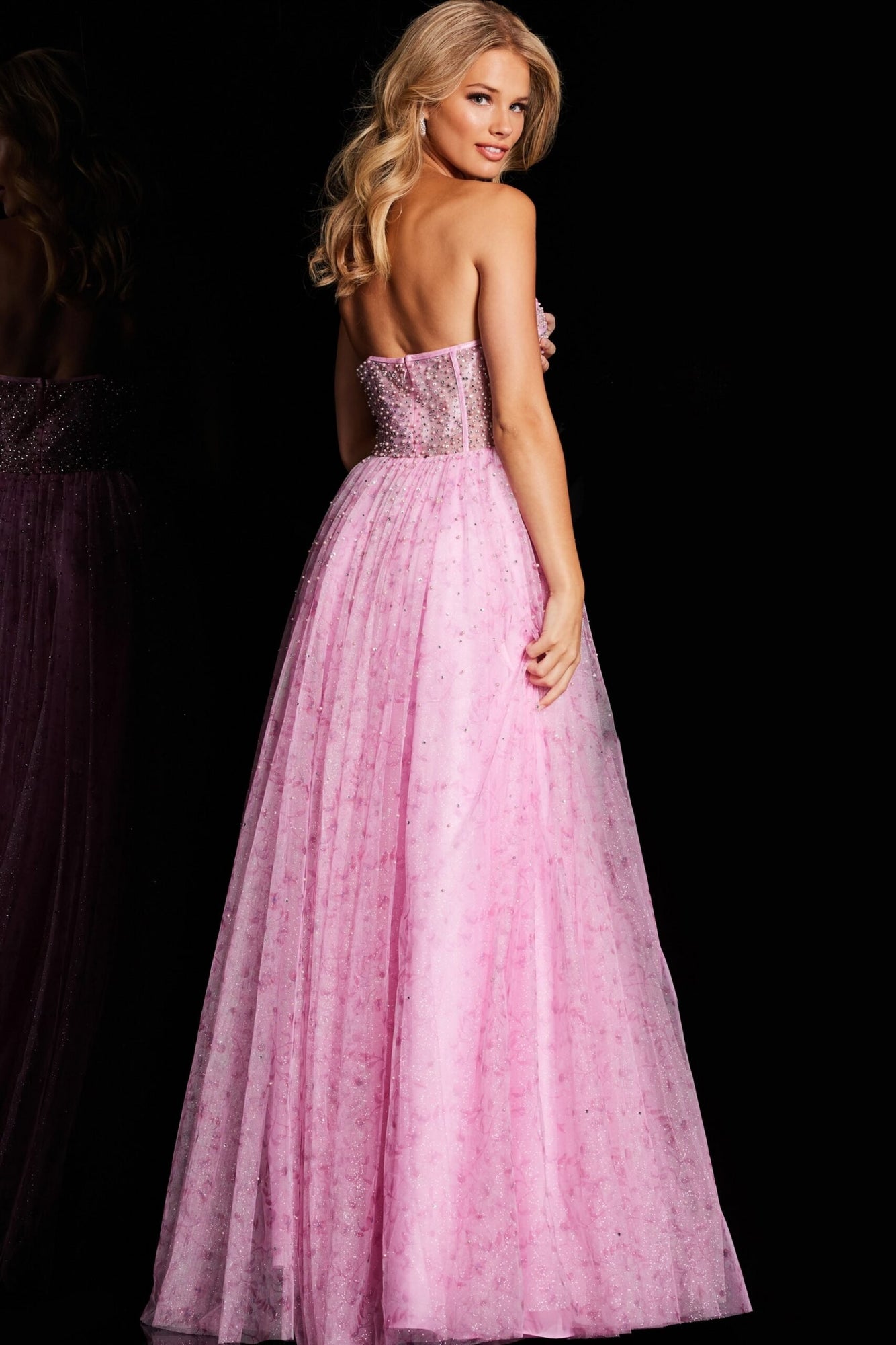 Embellished Tulle Dress | Perriwinkle
