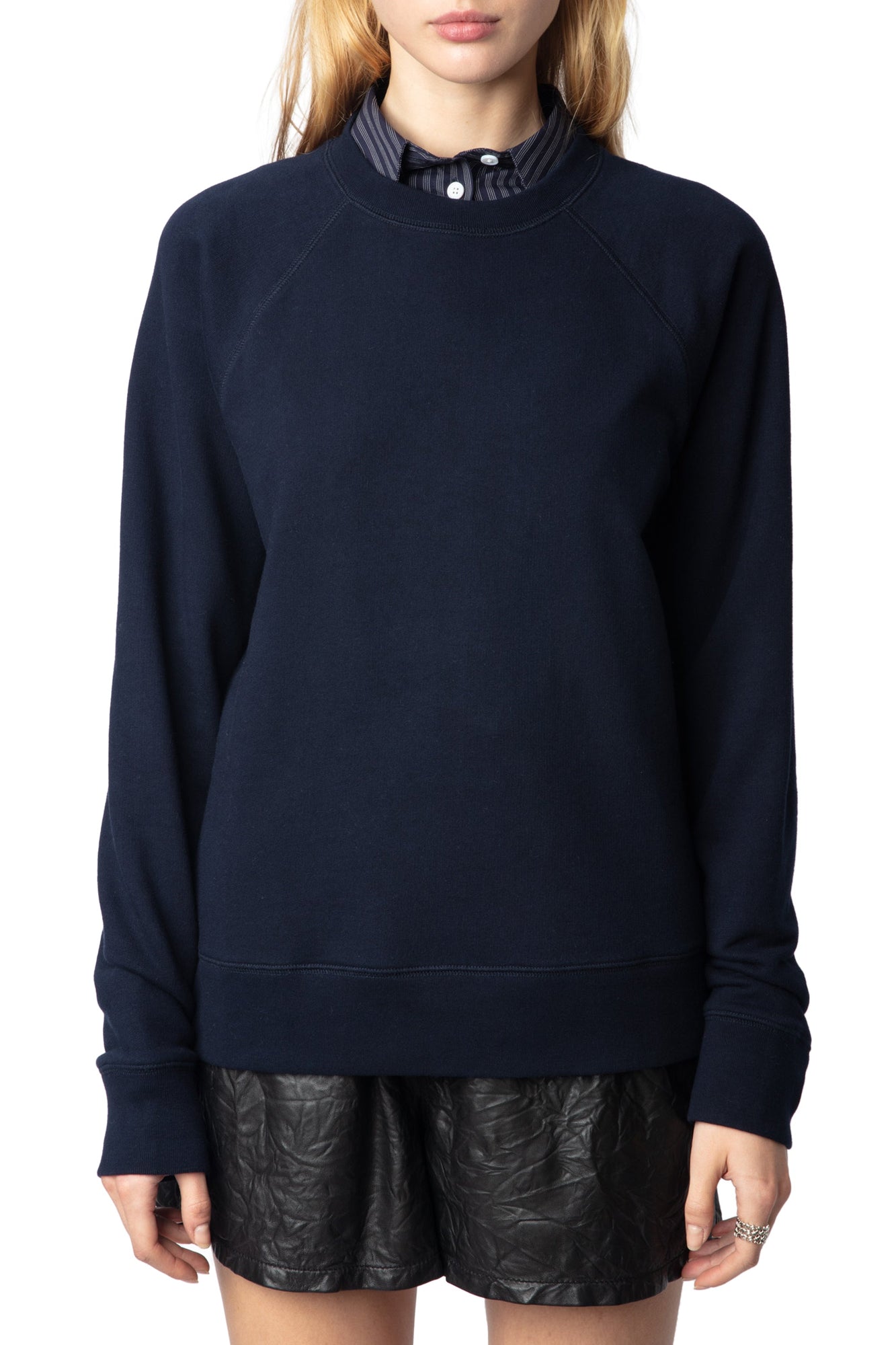 Zadig et Voltaire | Upper Mo Fishnet Fallen Angel Sweatshirt