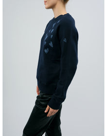 Women | Upper Mo Rain Strass Heart | Encre