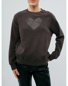 Women | Upper Mo Heart Strass | Carbone