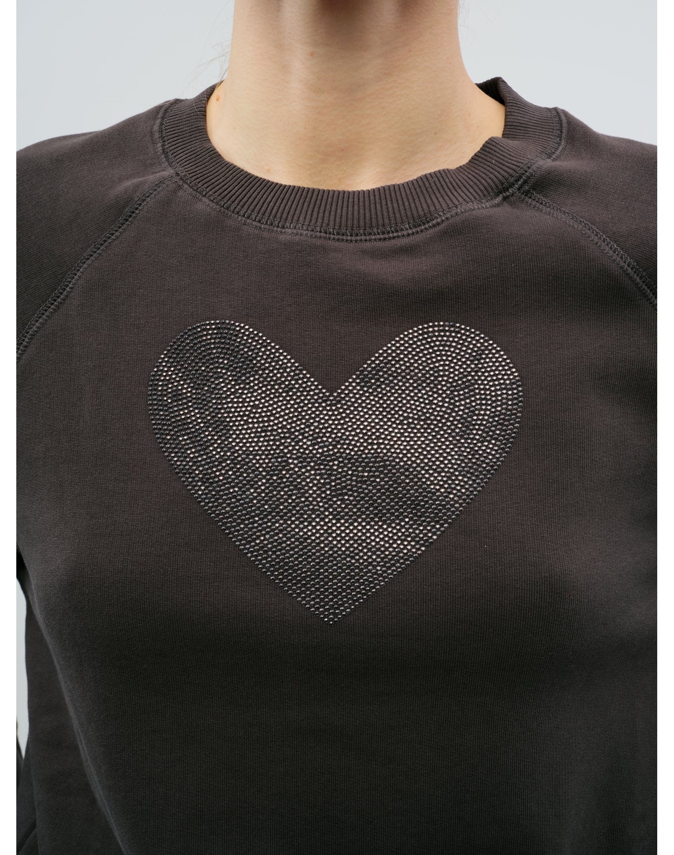 Women | Upper Mo Heart Strass | Carbone