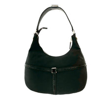 Gucci | Pre-Owned Canvas Reins Hobo | Black