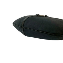 Gucci | Pre-Owned Canvas Reins Hobo | Black