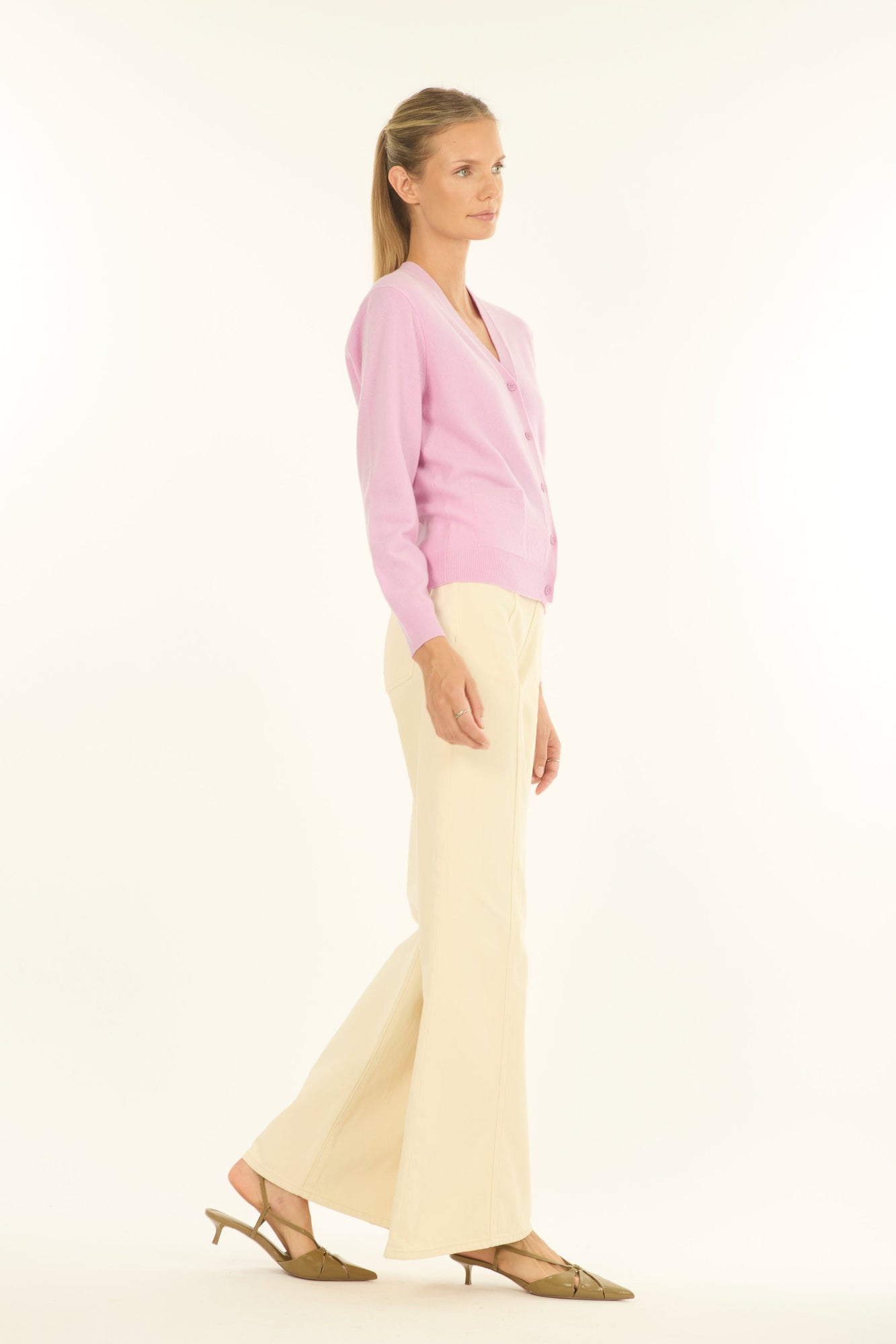 Jacqueline Cardigan | Pink Lilac