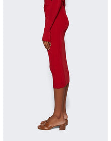 Jacquemus | Women | La Jupe Pralu Skirt | Dark Red