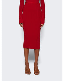 Jacquemus | Women | La Jupe Pralu Skirt | Dark Red