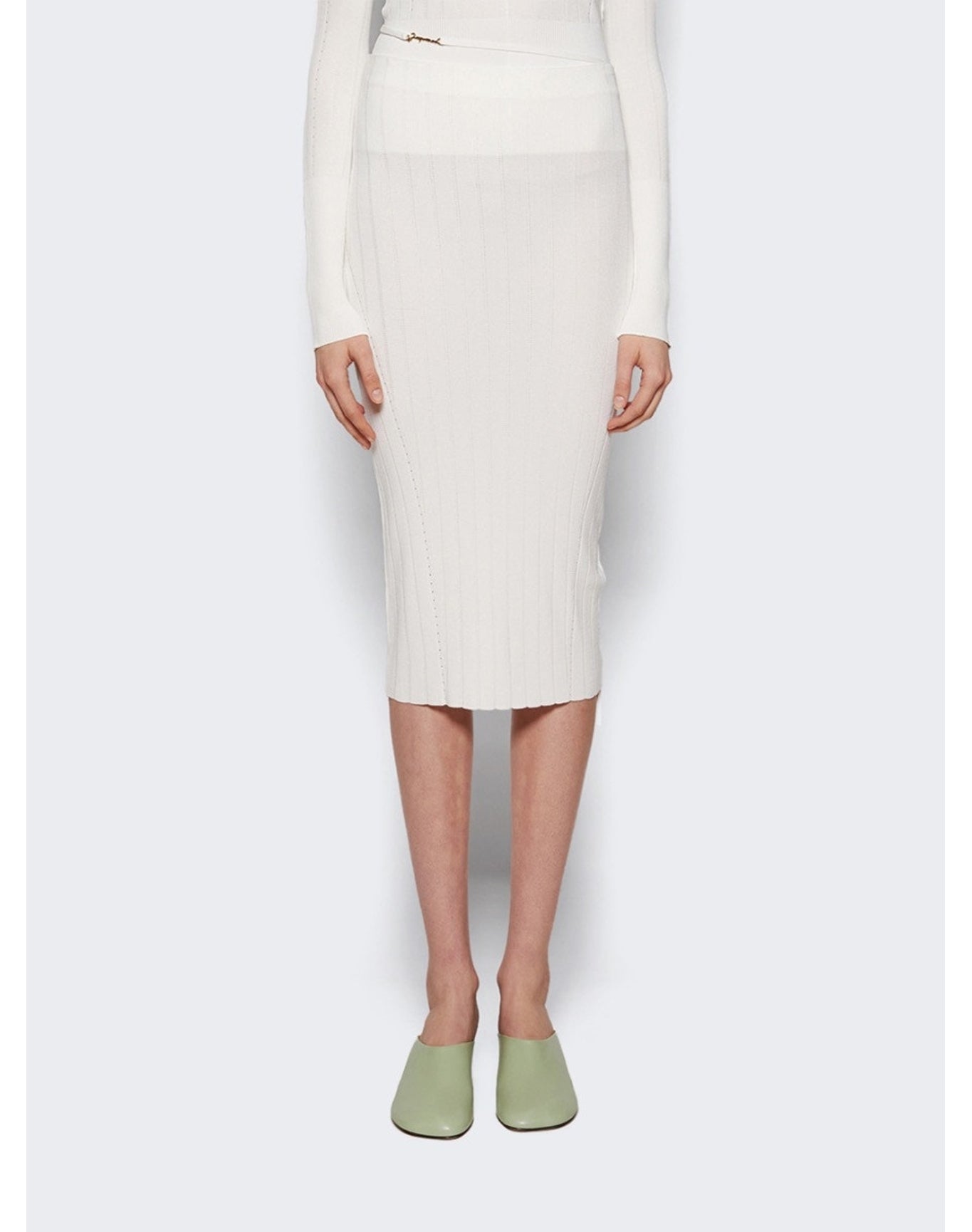 Jacquemus | Women | La Jupe Pralu Skirt | Off White