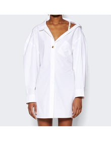 Jacquemus | Women | La Mini Robe Chemise | White