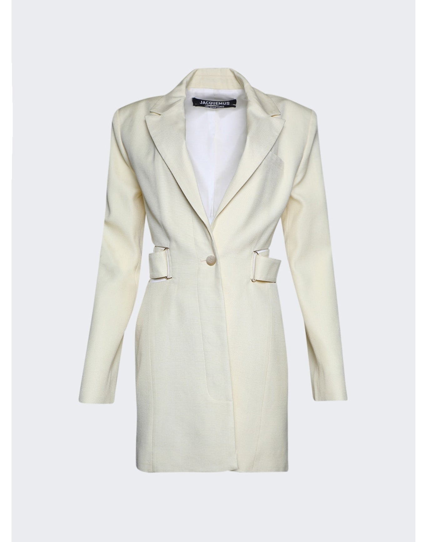 Jacquemus | Women | La Robe Bari Dress | Pale Yellow