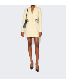 Jacquemus | Women | La Robe Bari Dress | Pale Yellow