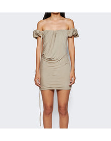 Jacquemus | Women | La Robe Ciceri Mini Dress | Light Khaki