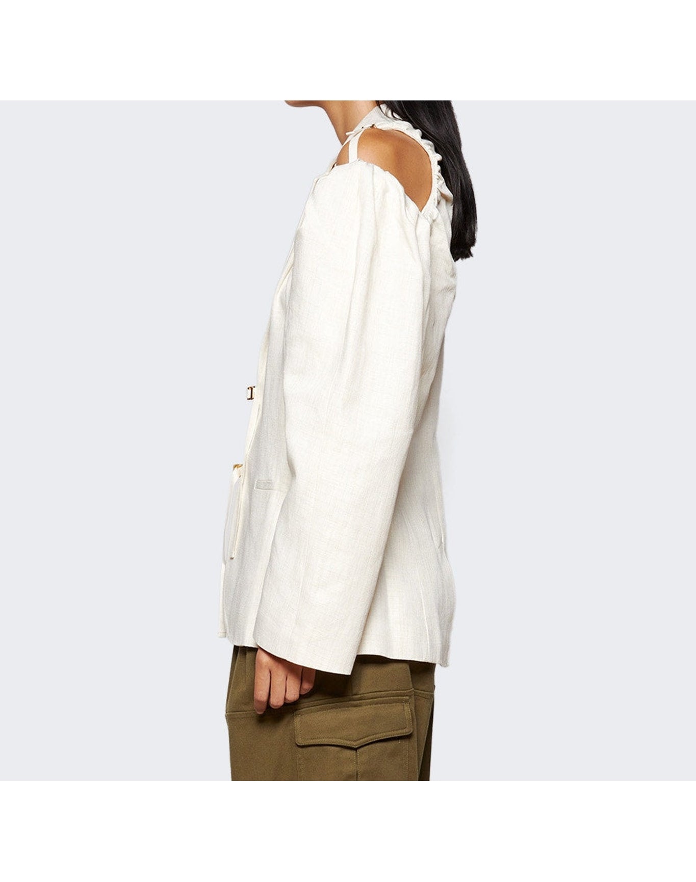Jacquemus | Women | La Veste Galliga Blazer | Off White