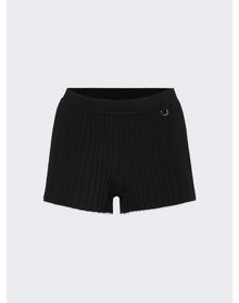 Jacquemus | Women | Le Short Maille Plisse Shorts | Black