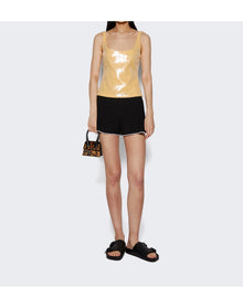 Jacquemus | Women | Le Short Maille Plisse Shorts | Black