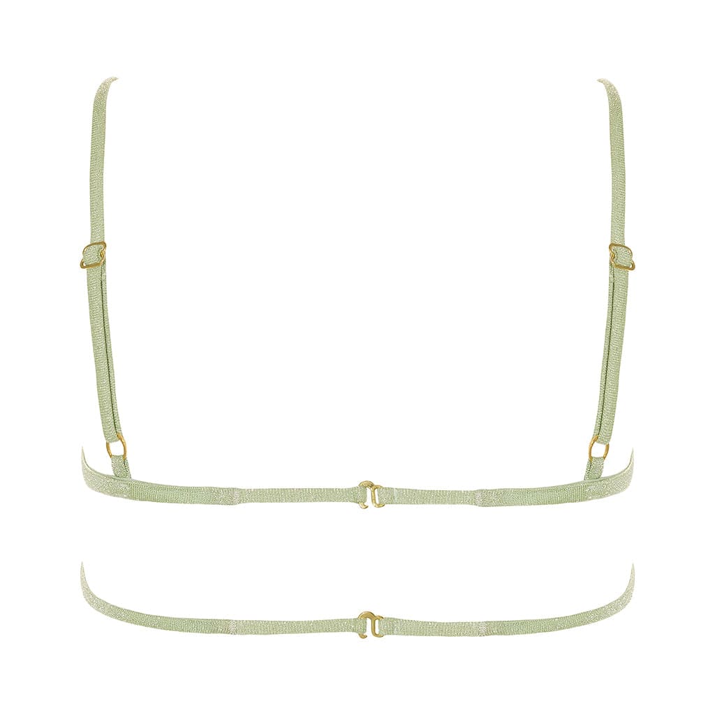 Women | Elany Bikini Top | Jade Sparkle