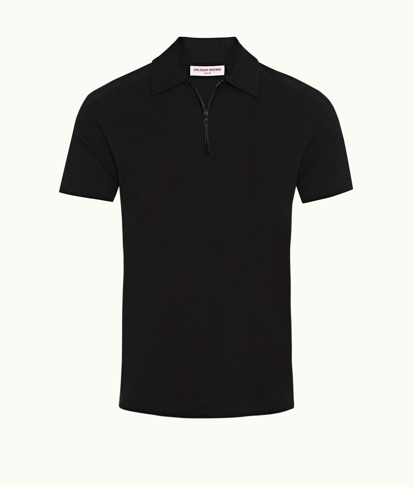 Jarrett Classic Fit Ice Wool Polo Shirt | Black