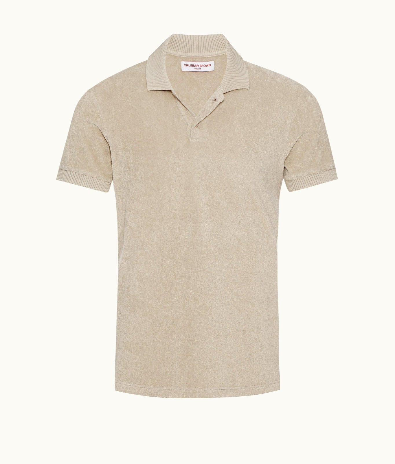 Jarrett Towelling Classic Fit Towelling Polo Shirt | Parched Green