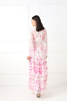 Hemant & Nandita | Jarum Long Dress | Multicolor