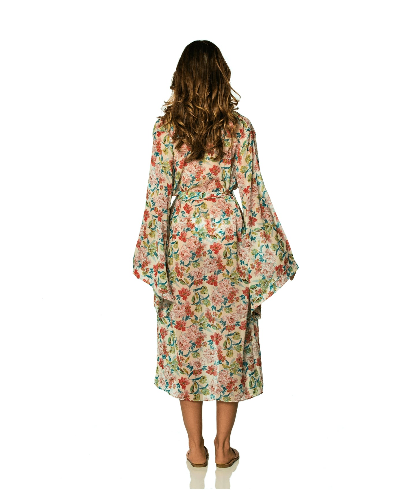 Jasmin Sicily Long Kimono | Multi