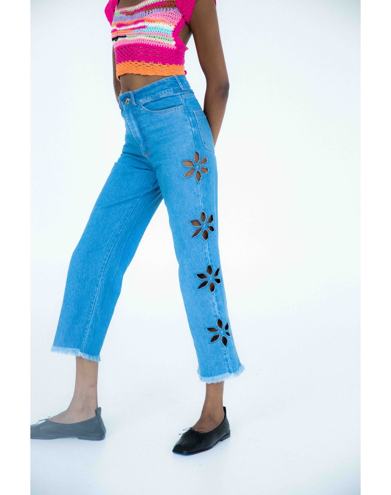 Jazmin Summer Denim Pant | Denim