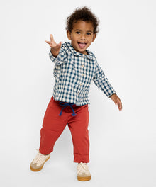 Boys | Jefferson Baby Shirt | Blue